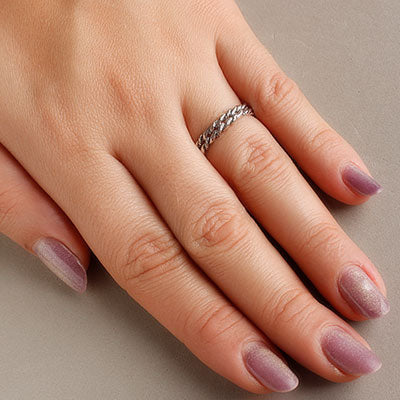 Anel de Prata Trabalhado