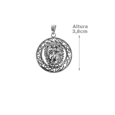 Pingente de Prata Leão - 58900