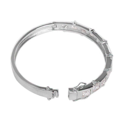 Bracelete de Prata com Zircônias - 58954