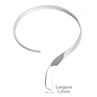 Gargantilha Aro de Prata - 48069