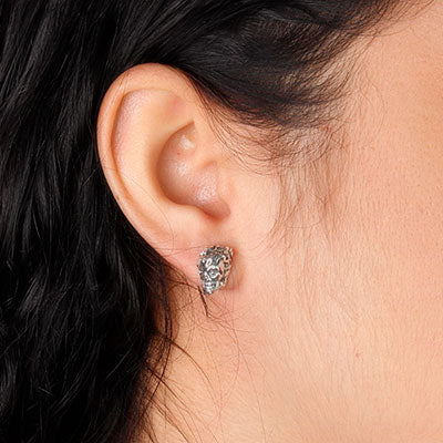 Brinco de Prata Caveira - 59183