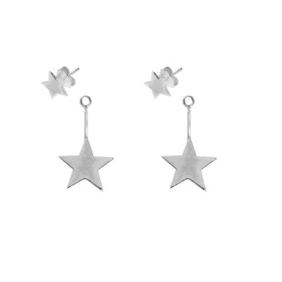 Brinco de Prata Estrela