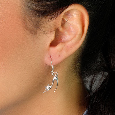 Brinco de Prata Gato