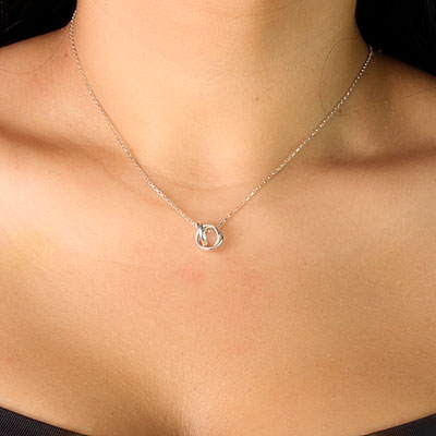 Pingente de Prata Cartier