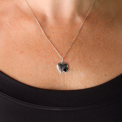 Pingente de Prata Coração - 59375
