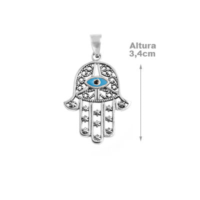 Pingente de Prata Hamsa - 59391