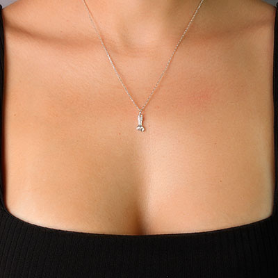 Pingente de Prata Figa com Zircônias - 59392