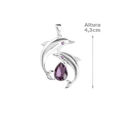 Pingente de Prata Golfinho - 59409