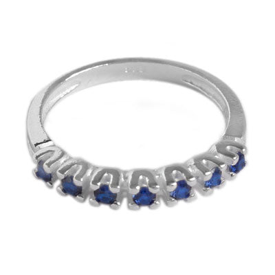 Anel de Prata Aparador com Zircônias - 59435