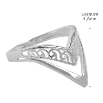 Anel de Prata Liso - 59470 - soprata