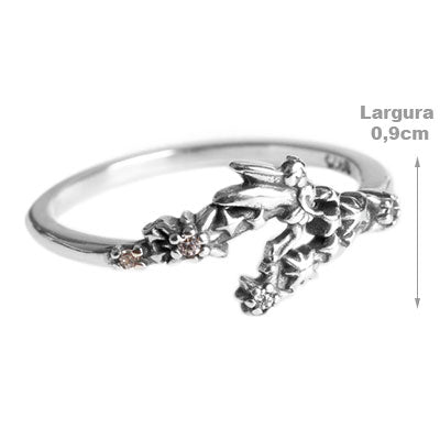 Anel de Prata Fada - 59493 - soprata