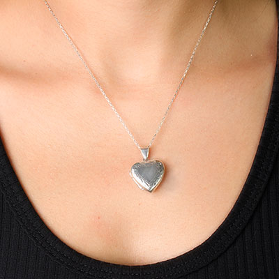 Pingente de Prata Relicário - 59499