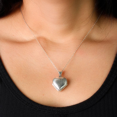 Pingente de Prata Relicário - 59502