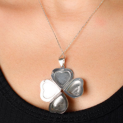 Pingente de Prata Relicário - 59502