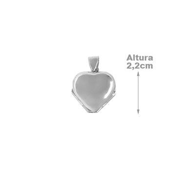 Pingente de Prata Relicário - 59502