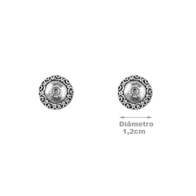 Brinco de Prata Trabalhado - 59512