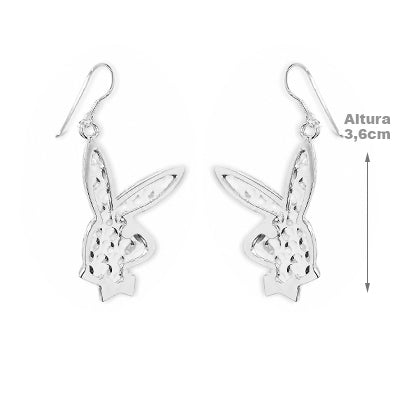 Brinco de Prata Coelho - 59516