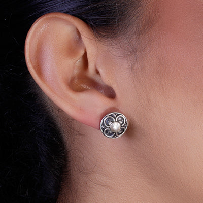 Brinco de Prata Trabalhado - 59523