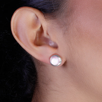 Brinco de Prata com Madrepérola- 59547