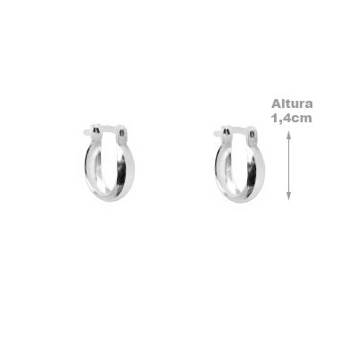 Argola de Prata Lisa - 60077