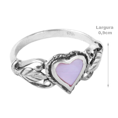 Anel de Prata com Madrepérola - 60709