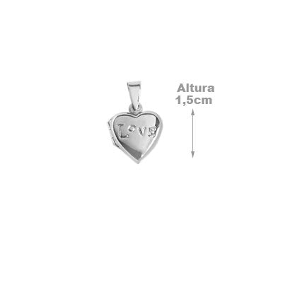 Pingente de Prata Relicário - 60952