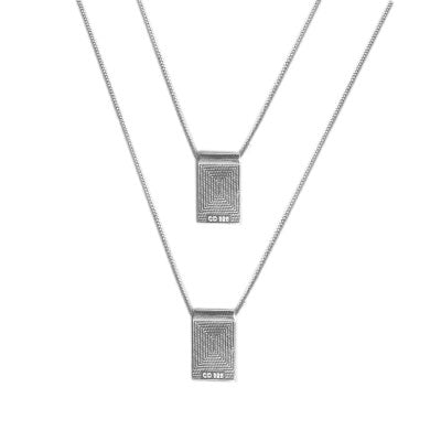 Escapulário de Prata Judaico - 60868