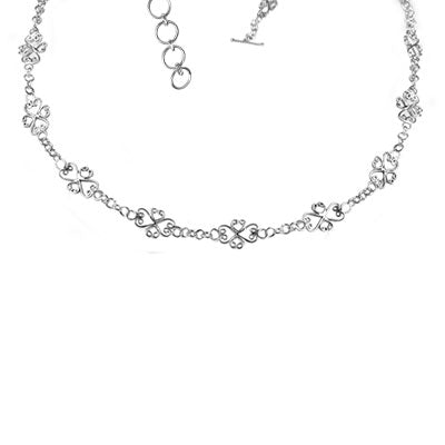 Gargantilha de Prata Trabalhada - 60882