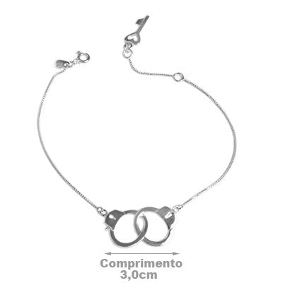 Pulseira de Prata Algemas - 60898