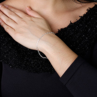 Pulseira de Prata Elo - 60899