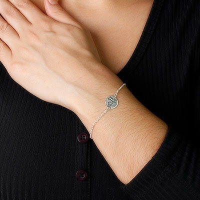 Pulseira de Prata Gato - 60903