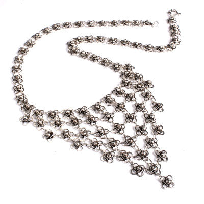 Gargantilha de Prata Indiana - 60924