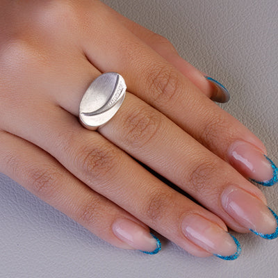 Anel de Prata com Zircônia - 62041