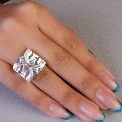 Anel de prata com zircônia- 62053