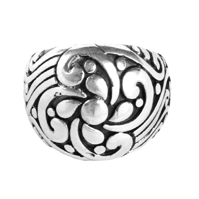 Anel de prata Trabalhado- 62128