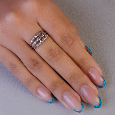 Anel de Prata Trabalhado - 62254 - soprata