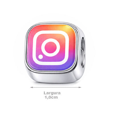 Berloque de Prata Instagran - 62302