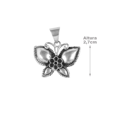 Pingente de Prata Borboleta - 62525
