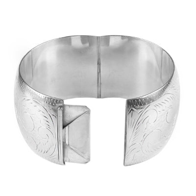 Bracelete de Prata trabalhado- 63189