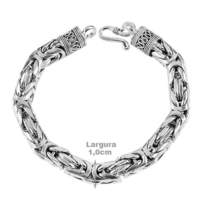 Pulseira de Prata Bali - 63247
