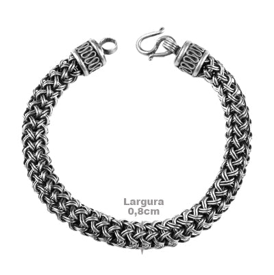 Pulseira de Prata Bali - 63255
