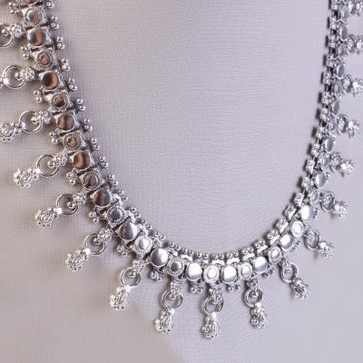 Gargantilha de Prata Trabalhada - 63280