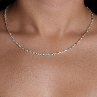 Corrente de Prata Trabalhada- 63300