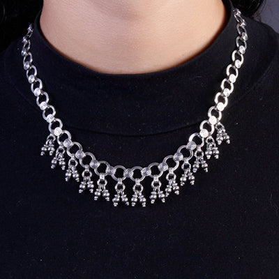 Gargantilha de Prata Indiana- 63484