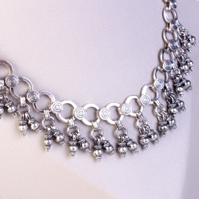 Gargantilha de Prata Indiana- 63484