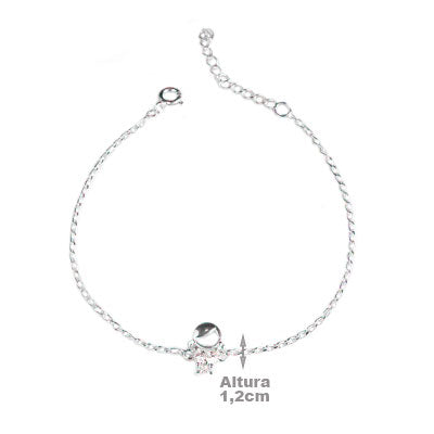 Pulseira de Prata Menina - 63685