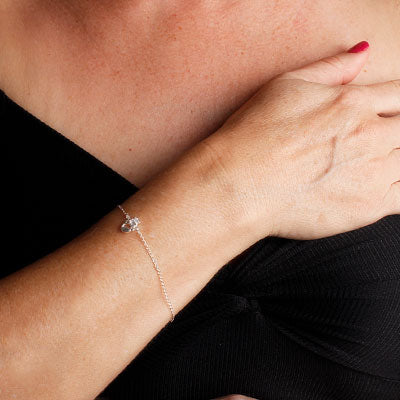 Pulseira de Prata Menina - 63685
