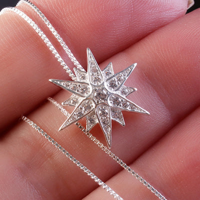 Gargantilha de Prata Estrela - 63846