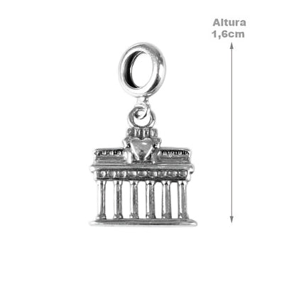 Berloque de Prata Partenon - 63857