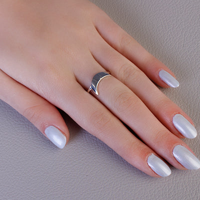 Anel de Prata Lua - 63875